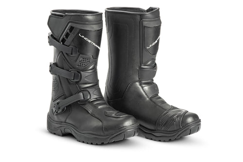 Lindstrands Adventure leather Motorlaarzen Zwart