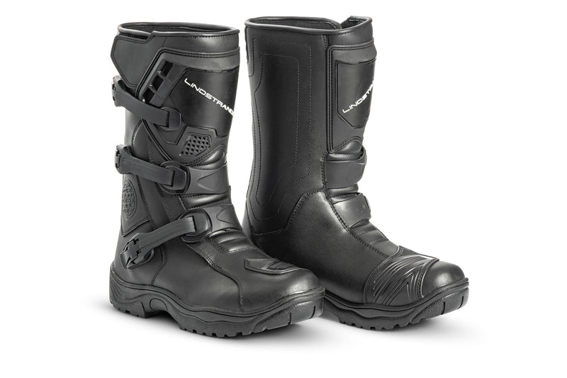 Lindstrands Adventure leather Motorlaarzen Zwart