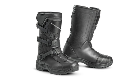 Lindstrands Adventure leather Motorlaarzen Zwart