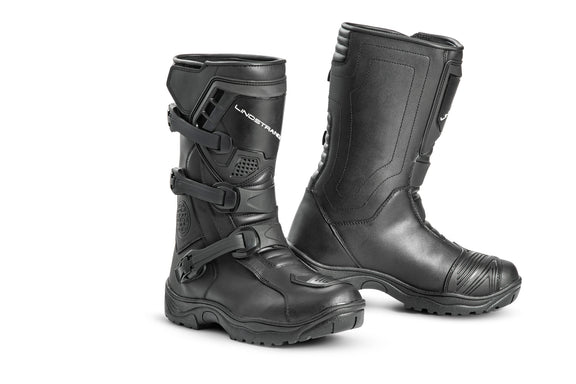 Lindstrands Adventure leather Motorlaarzen Zwart