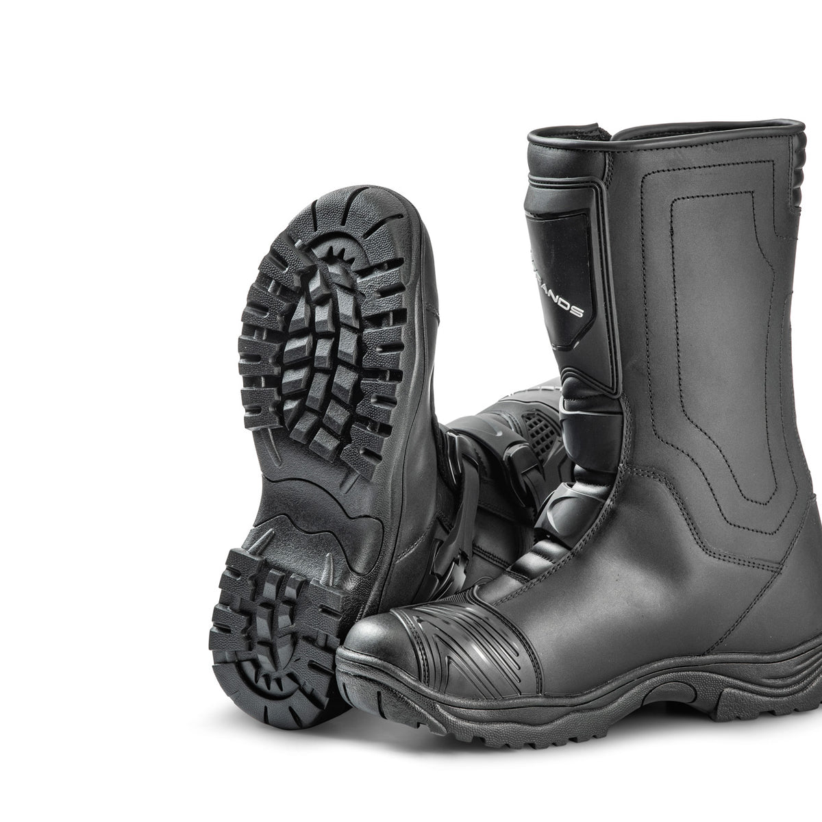 Lindstrands Adventure leather Motorlaarzen Zwart