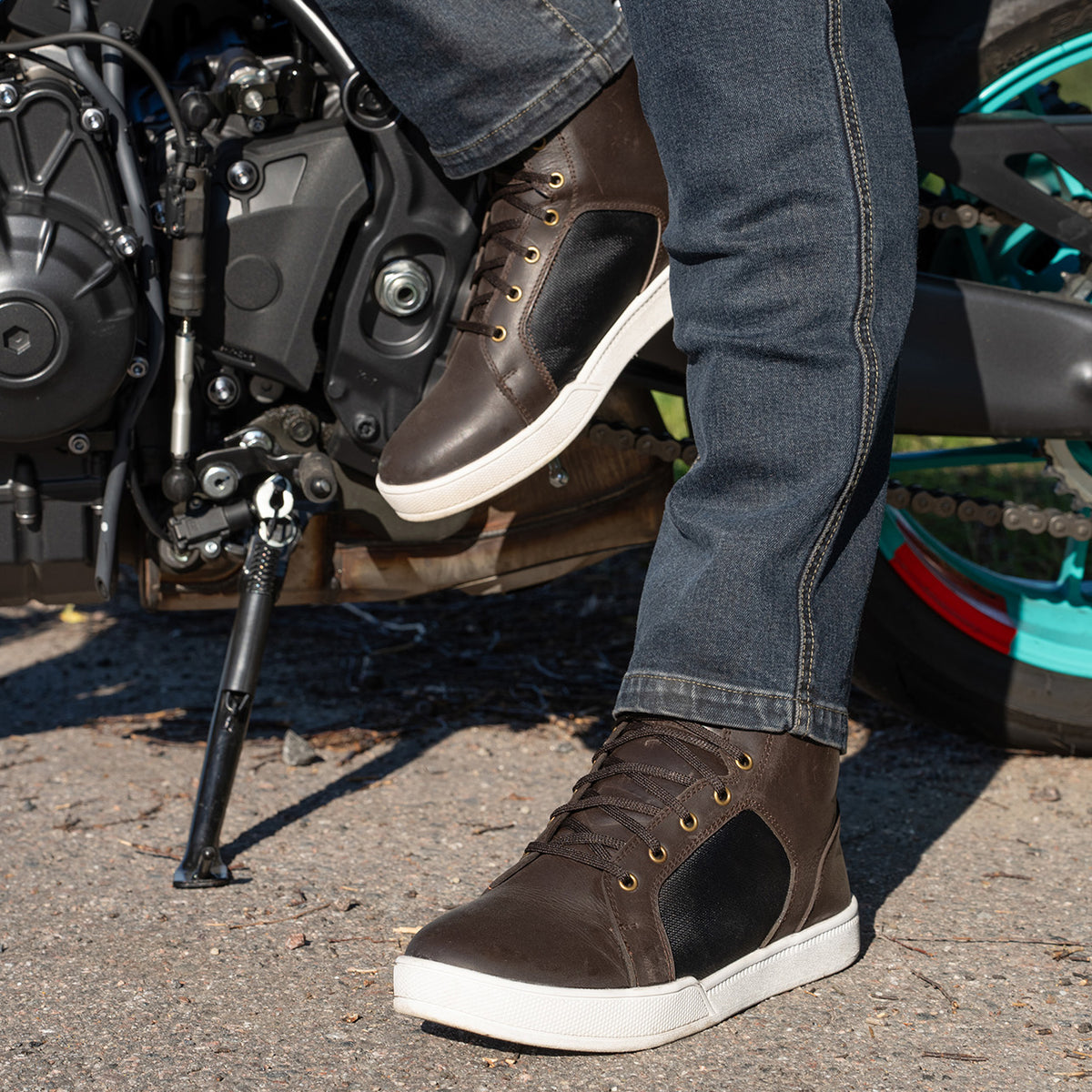 Lindstrands Urban leather Motorlaarzen Bruin