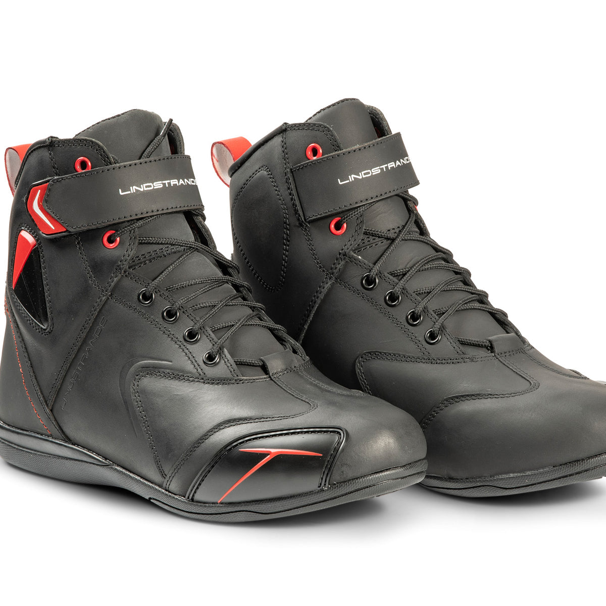 Lindstrands Sport leather Motorlaarzen Zwart