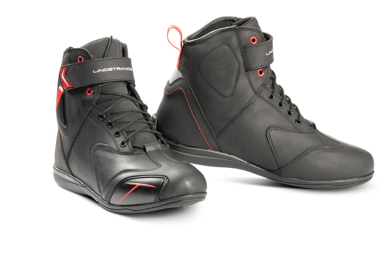 Lindstrands Sport leather Motorlaarzen Zwart
