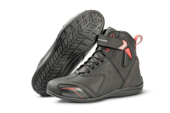 Lindstrands Sport leather Motorlaarzen Zwart