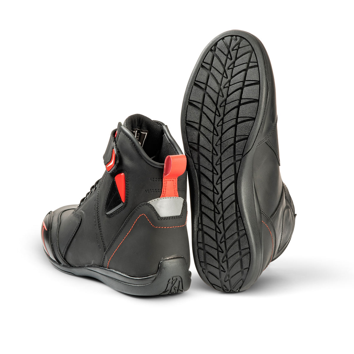 Lindstrands Sport leather Motorlaarzen Zwart