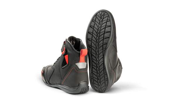 Lindstrands Sport leather Motorlaarzen Zwart