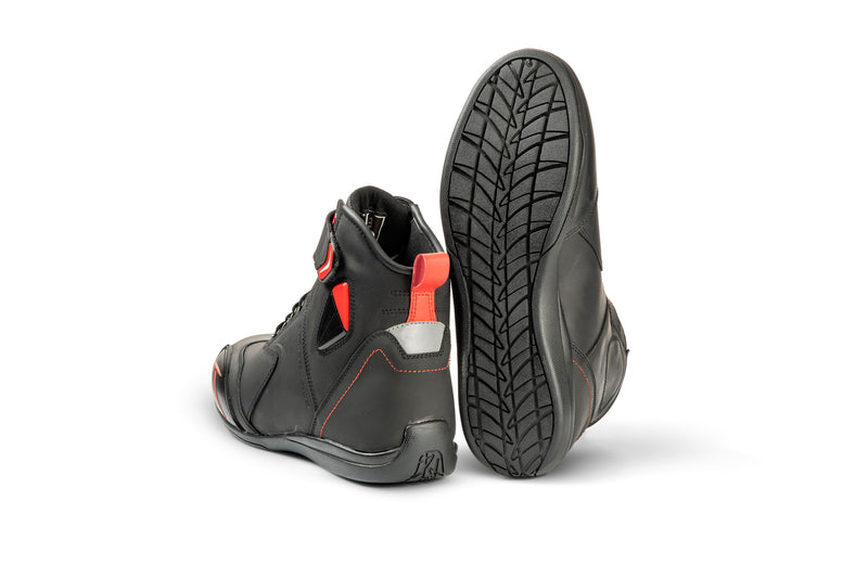 Lindstrands Sport leather Motorlaarzen Zwart