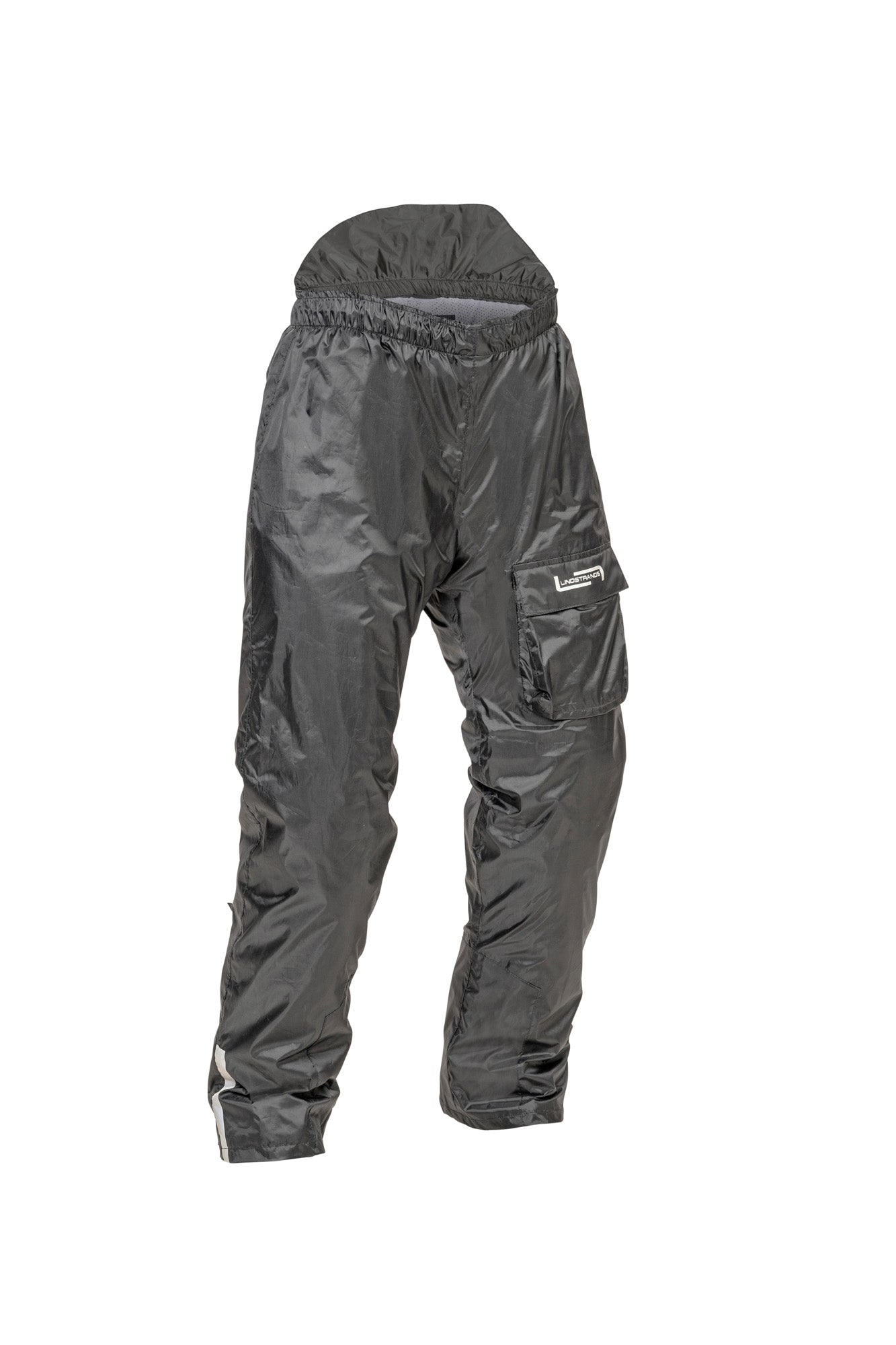 Lindstrands Sidvallen Broek Regenkleding Zwart