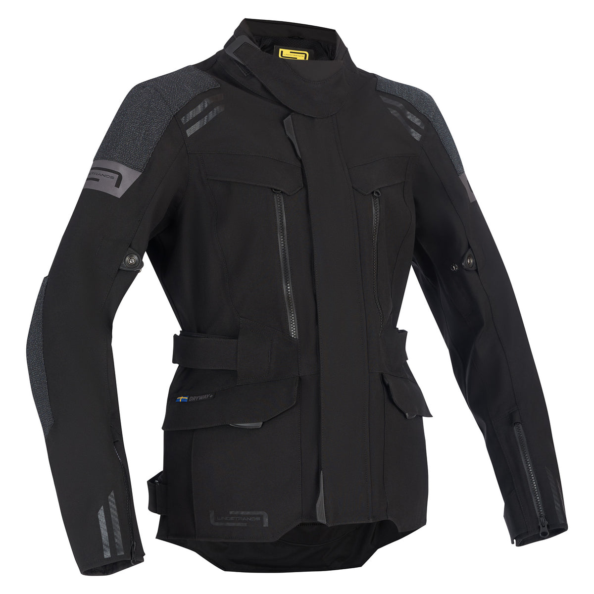 Lindstrands Storbo Dames Motorjas Zwart
