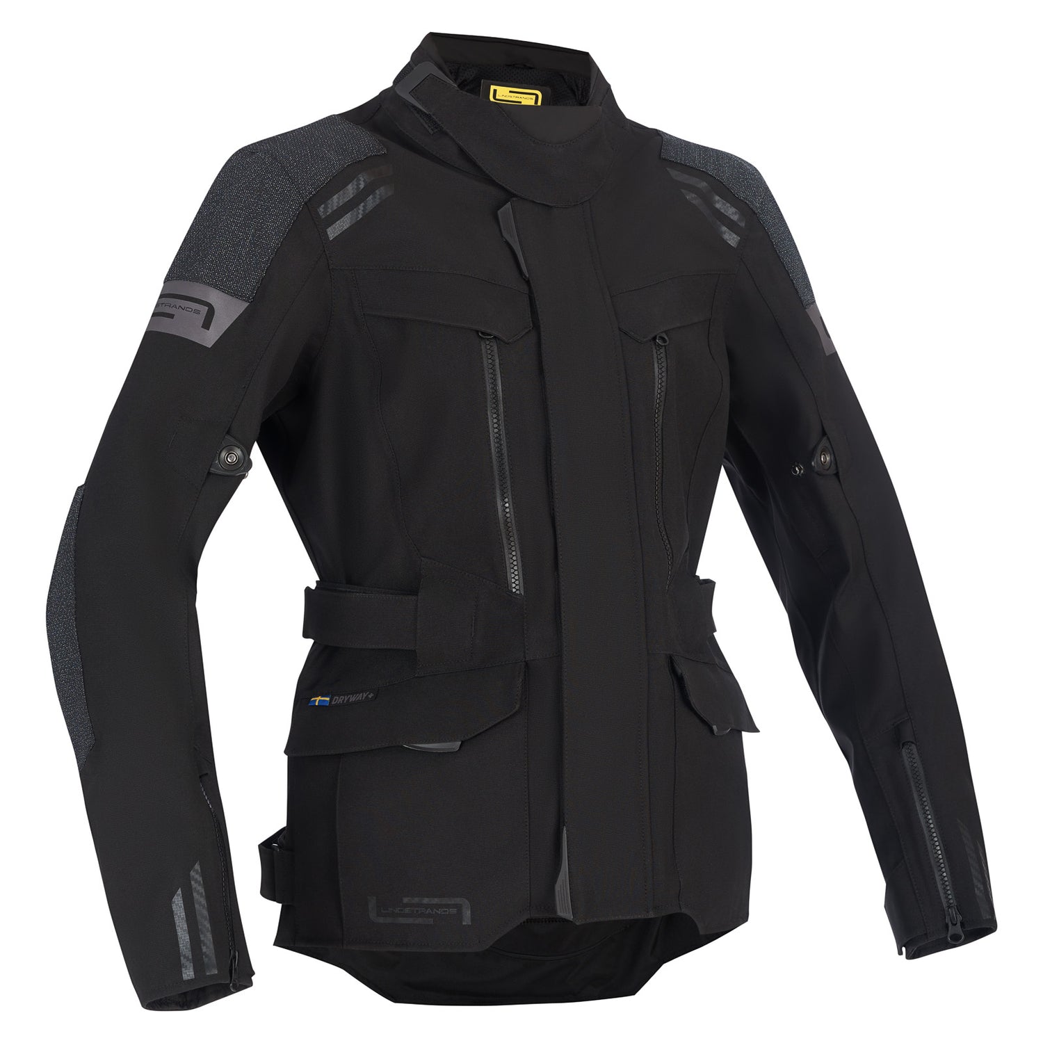 Lindstrands Storbo Dames Motorjas Zwart
