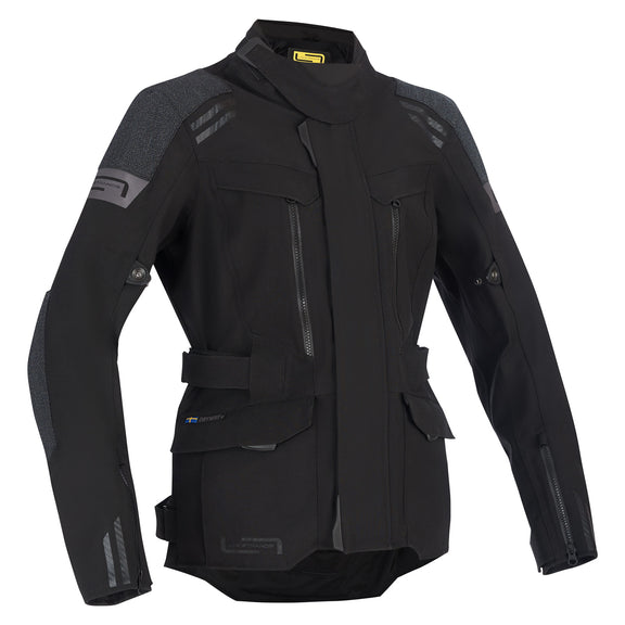 Lindstrands Storbo Dames Motorjas Zwart