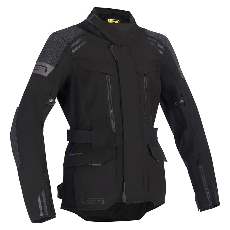 Lindstrands Storbo Dames Motorjas Zwart