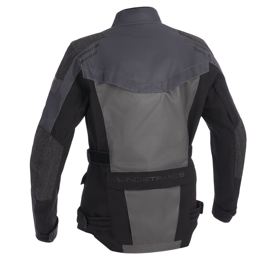 Lindstrands Storbo Dames Motorjas Grafiet/Donker/Grijs/Zwart