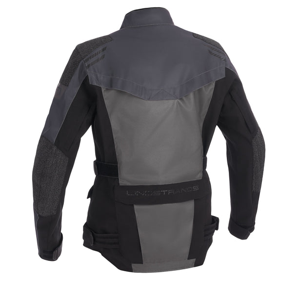 Lindstrands Storbo Dames Motorjas Grafiet/Donker/Grijs/Zwart