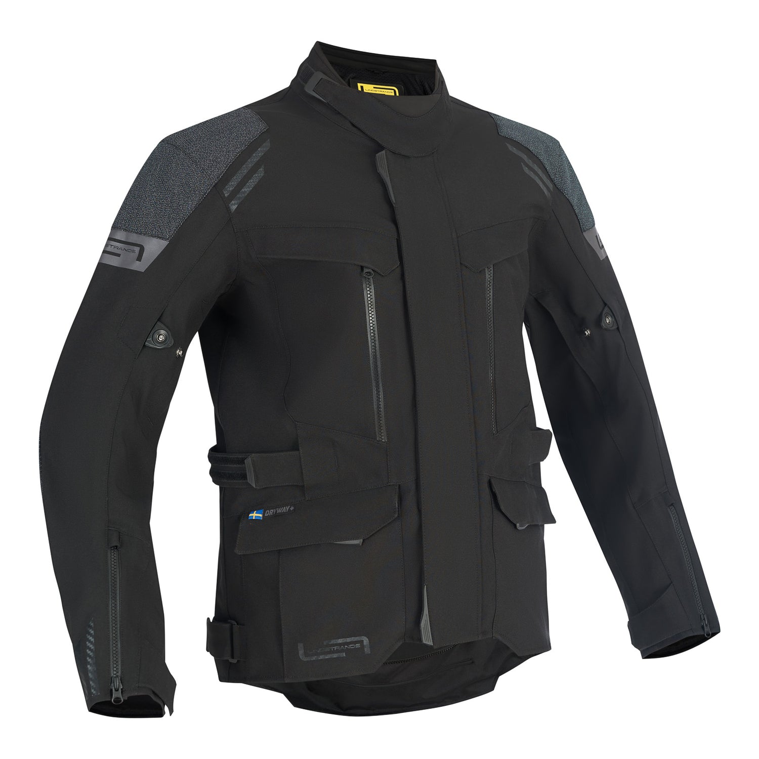 Lindstrands Storbo Motorjas Zwart