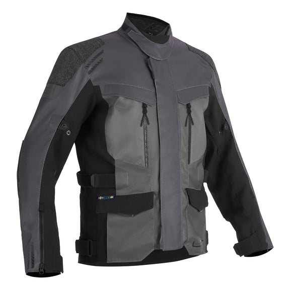 Lindstrands Storbo Motorjas Grafiet/Donker/Grijs/Zwart