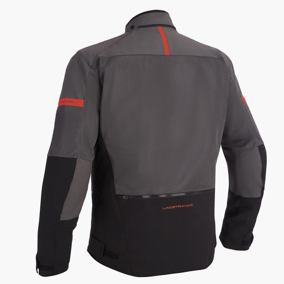 Lindstrands Rexbo V2 Motorjas Grijs/Zwart