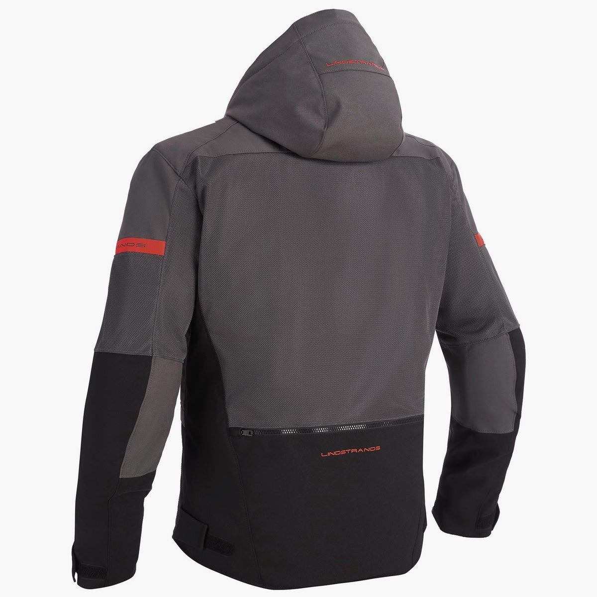 Lindstrands Rexbo V2 Motorjas Grijs/Zwart