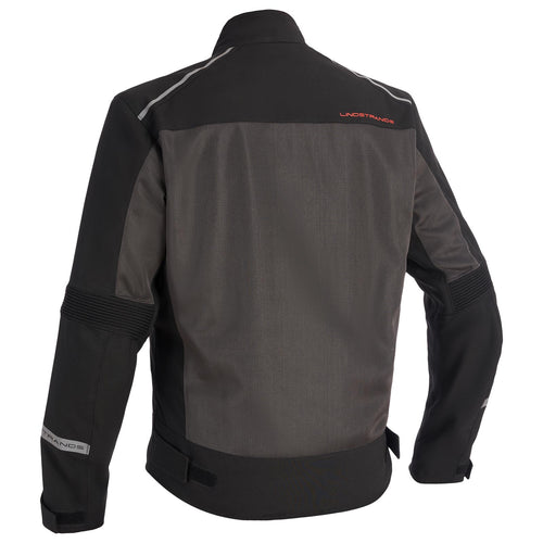 Lindstrands Delsbo Motorjas Zwart/Grijs