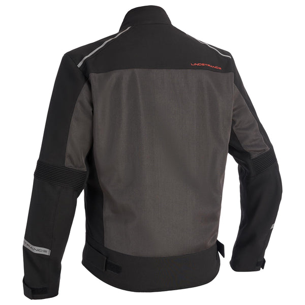 Lindstrands Delsbo Motorjas Zwart/Grijs