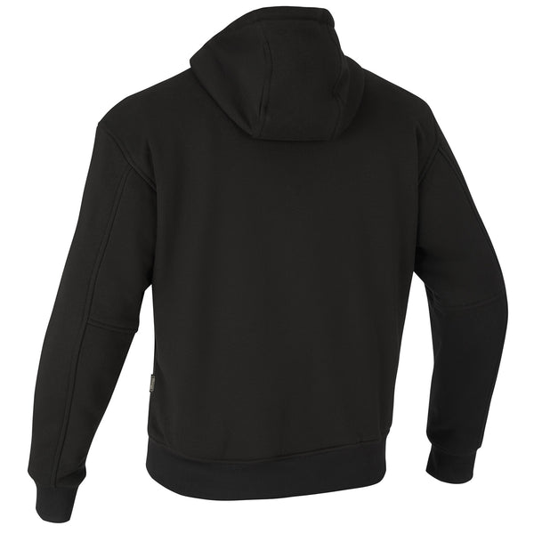 Lindstrands Textile Hoodie Oselbo Motorjas Zwart