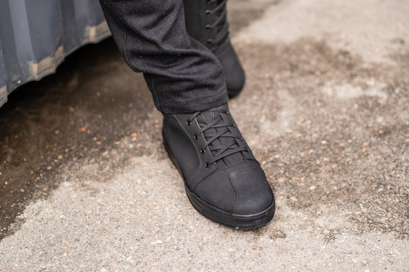 Lindstrands Urban Low-z Motorlaarzen Zwart
