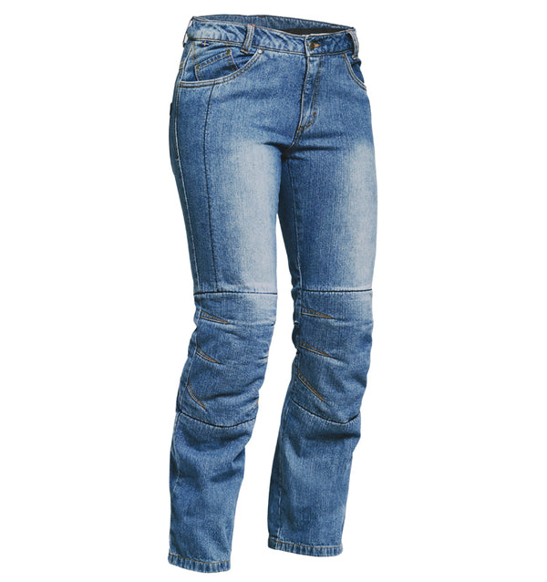 Lindstrands Wrap Dames Motorbroek Blauw