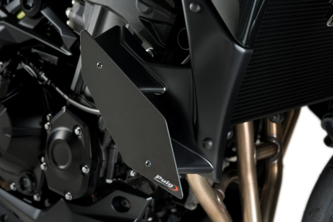 Puig Downforce zijspoilers Kawasaki Z900 (2020 en later) zwart
