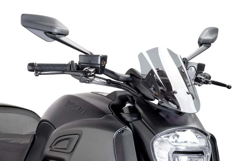 Puig Screen New Generation Touring Diavel (2014-2018) smoke