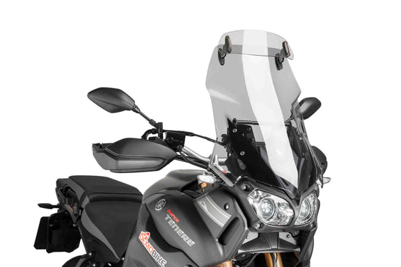 Puig Windscherm Touring met vizier Yamaha XT1200Z Super Ten smoke