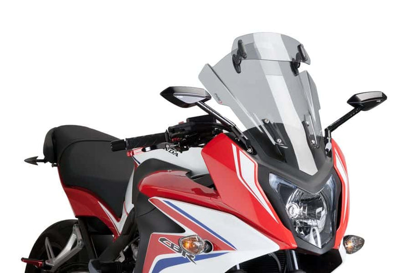 Puig Windscherm Touring met vizier Honda CBR650F (2014-2017) smoke