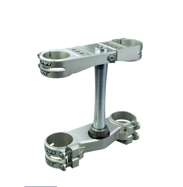 Scar Onderdeel kroonplaten Apex Yamaha YZ250 Offset 2015-2025 Zilver