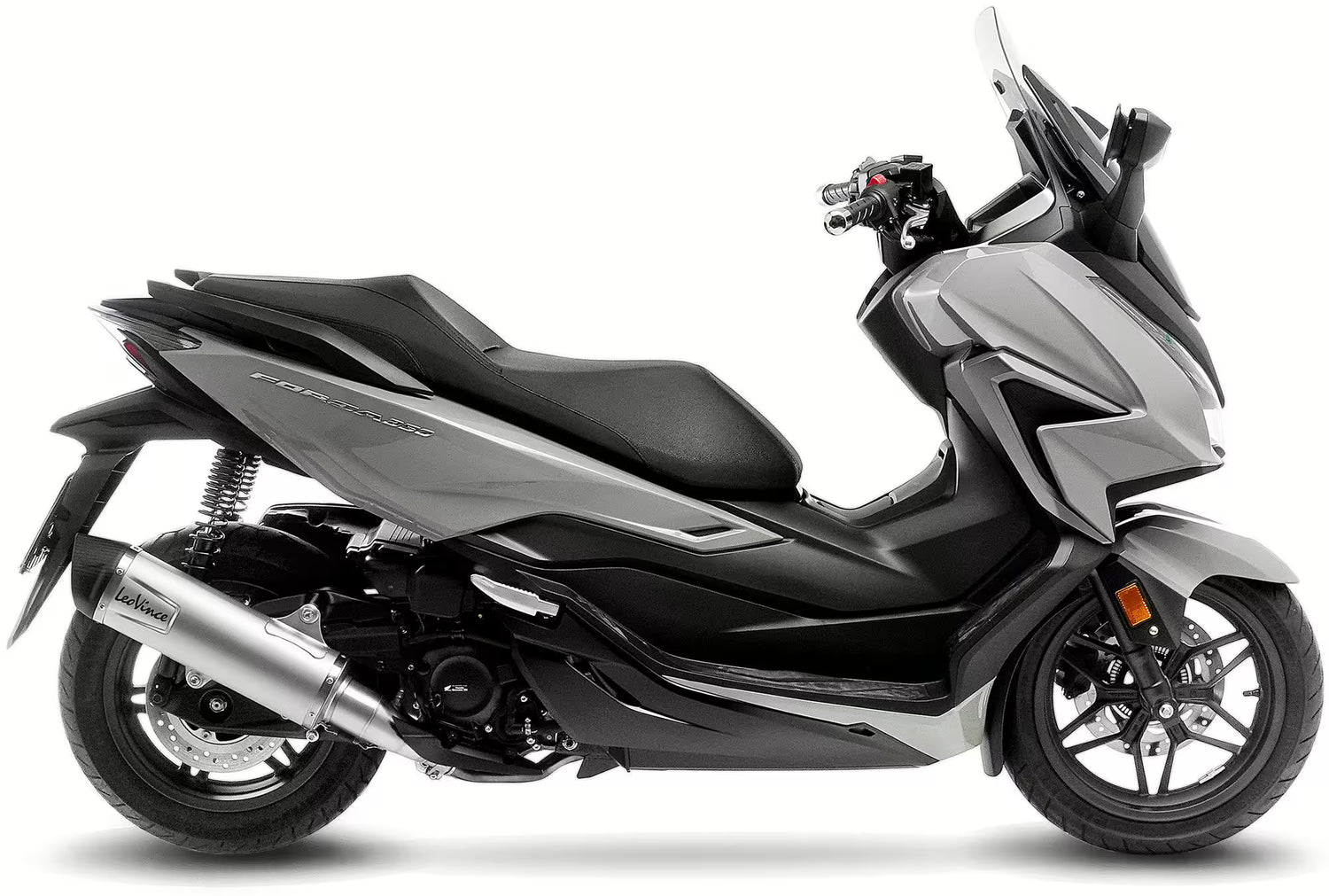 Honda Forza 350 – LeoVince SBK LV One EVO Slip-On met Katalysator