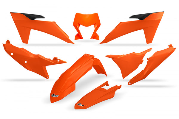 UFO Plasticset Oranje KTM 150 EXC/250 EXC 2024-2025