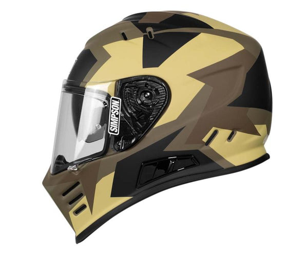 Simpson Venom Comanche Full Face Helmet Sport Motorcycle Helmet Pinlock Ready