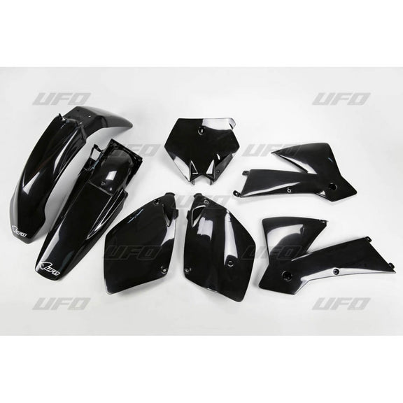 UFO Plasticset Zwart KTM 125 SX/250 SX 2003