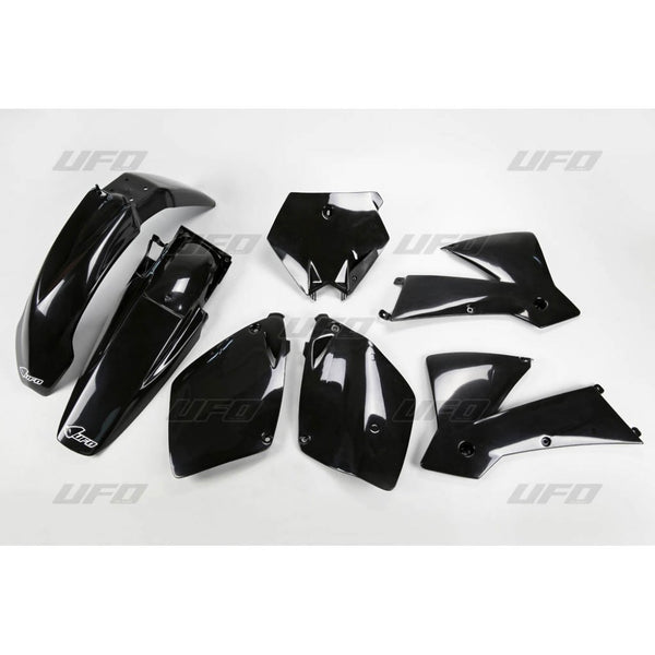 UFO Plasticset Zwart KTM 125 SX/250 SX 2003
