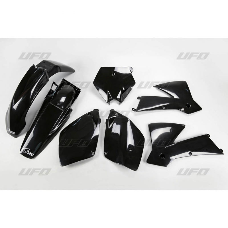 UFO Plasticset Zwart KTM 125 SX/250 SX 2003