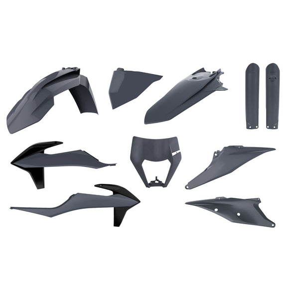 Polisport Plasticset Grijs KTM 150 EXC TPI/250 EXC TPI 2020-2023