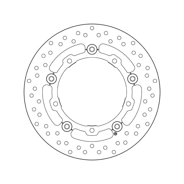 Brembo Oro Series front brake disc 267 x 4.0 mm Yamaha X-max YP400R 2013-2019