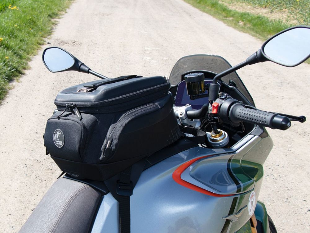 Hepco & Becker Epic 11 Belt Tank Bag | 11 Liter Universal Motorcycle Backpack Tank Bag with Strap Fastening