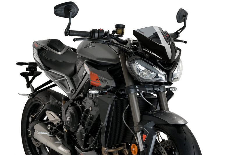 Puig Windscherm New Generation Sport Triumph Street Triple - Smoke smoke