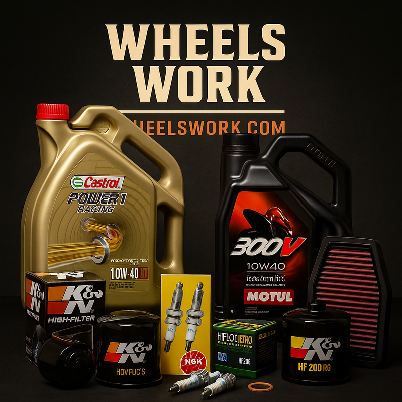 Beurtpakket op maat gemaakt voor jouw motor. Kleine, Grote of Premium Onderhoudsbeurt