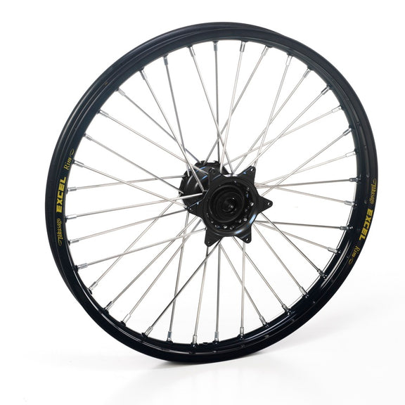 Haan Compleet Wiel 21x1,60 KTM SX/SX-F EXC/F 2015-2025 Velg zwart, Naaf zwart