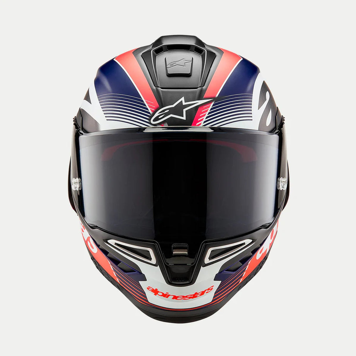 Alpinestars Supertech R10 Team Black/Carbon/Blue/White Full Face Helmet