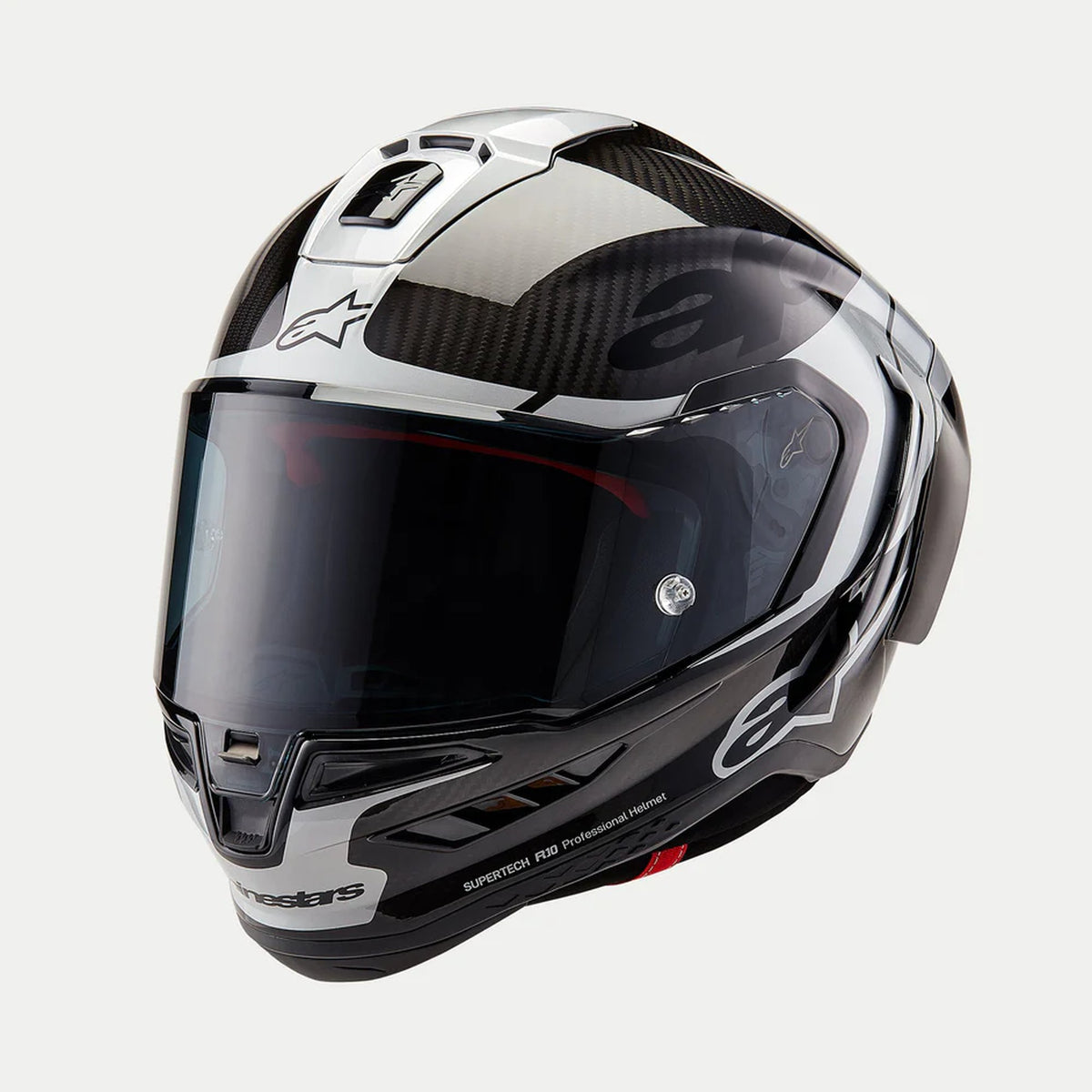 Alpinestars Supertech R10 Element Black/Carbon/Silver Full Face Helmet