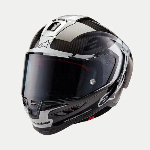 Alpinestars Supertech R10 Element Schwarz/Carbon/Silber Integralhelm
