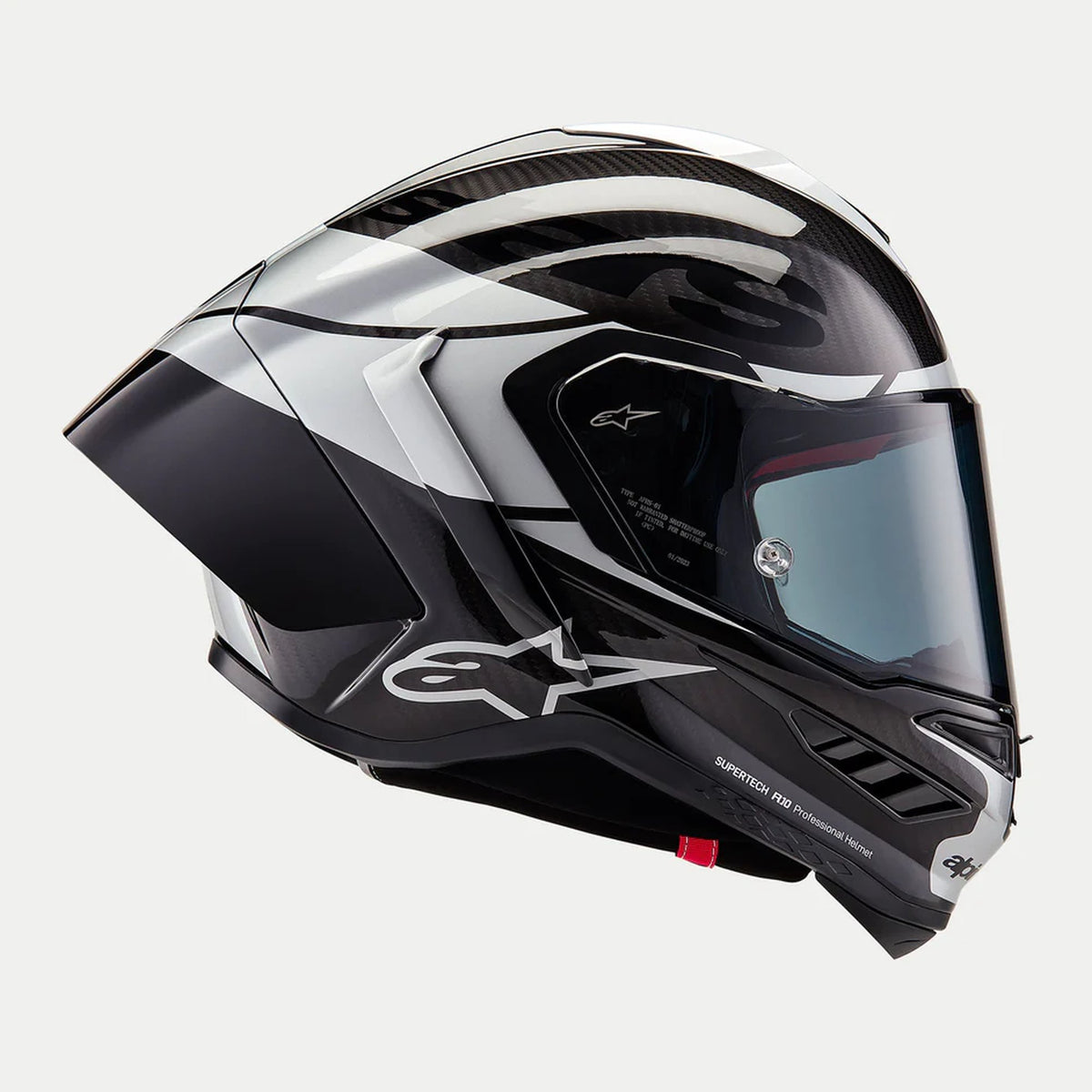 Alpinestars Supertech R10 Element Black/Carbon/Silver Full Face Helmet