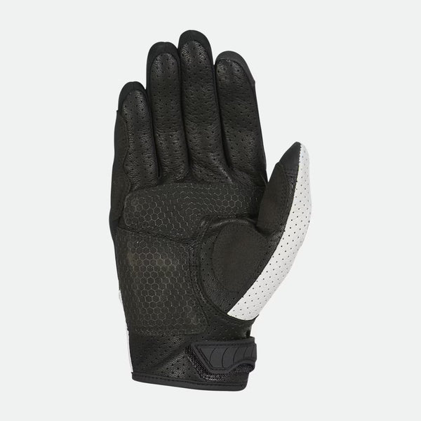Furygan TD21 Vented Zwart/Wit/Rood motorhandschoenen